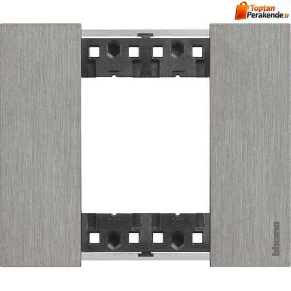 Bticino Metal Çerçeve 2M Çelik